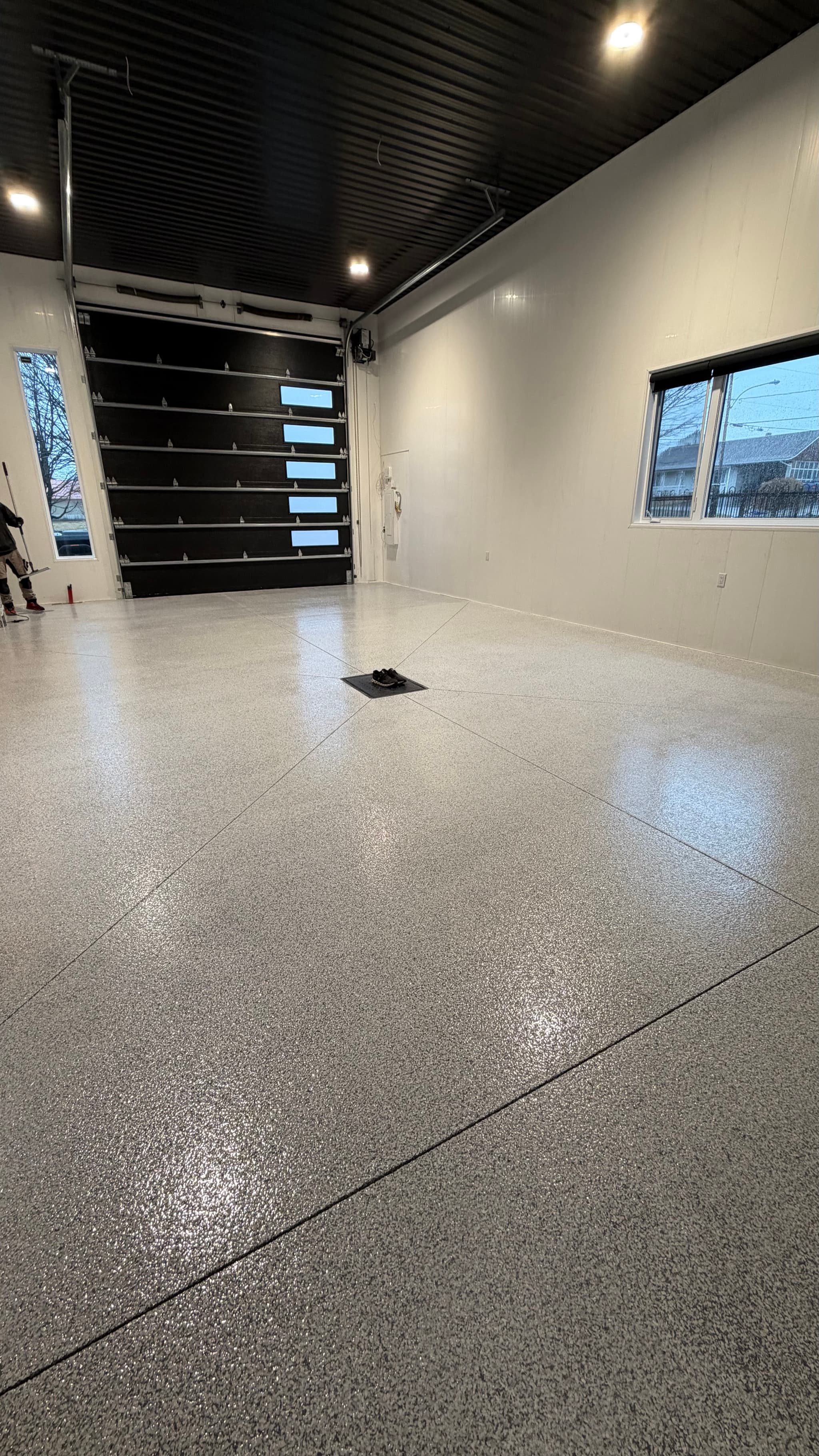 Revêtement en époxy pour garage